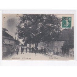 AVRIGNEY: la grande-rue - très bon état