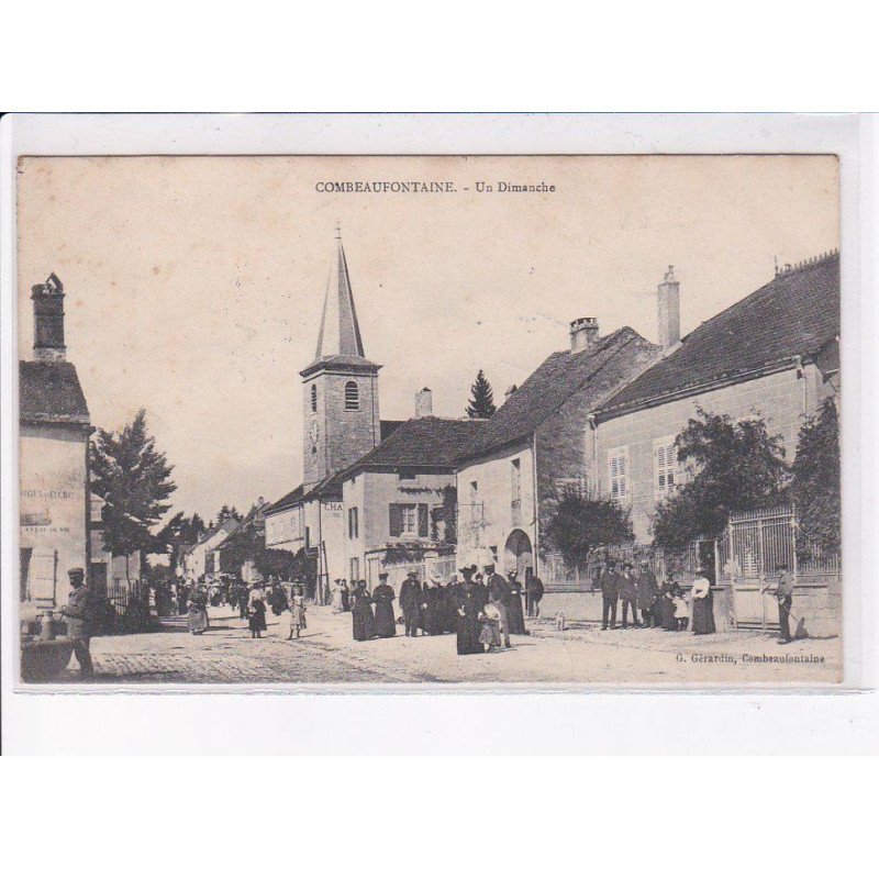 COMBEAUFONTAINE: un dimanche - très bon état
