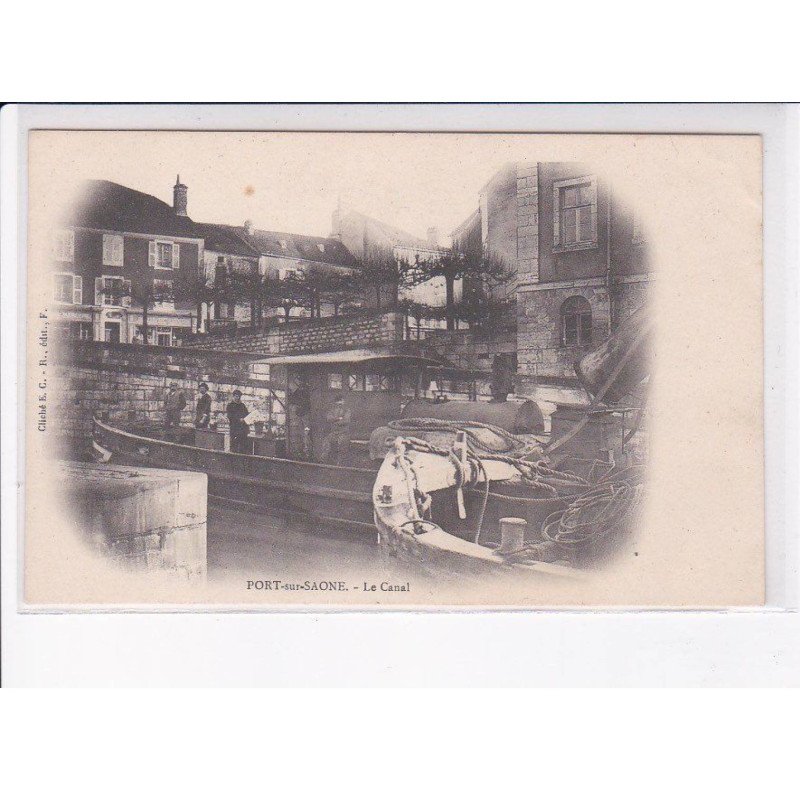 PORT-sur-SAONE: le canal - très bon état