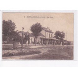 MONTAGNEY: la gare - très bon état