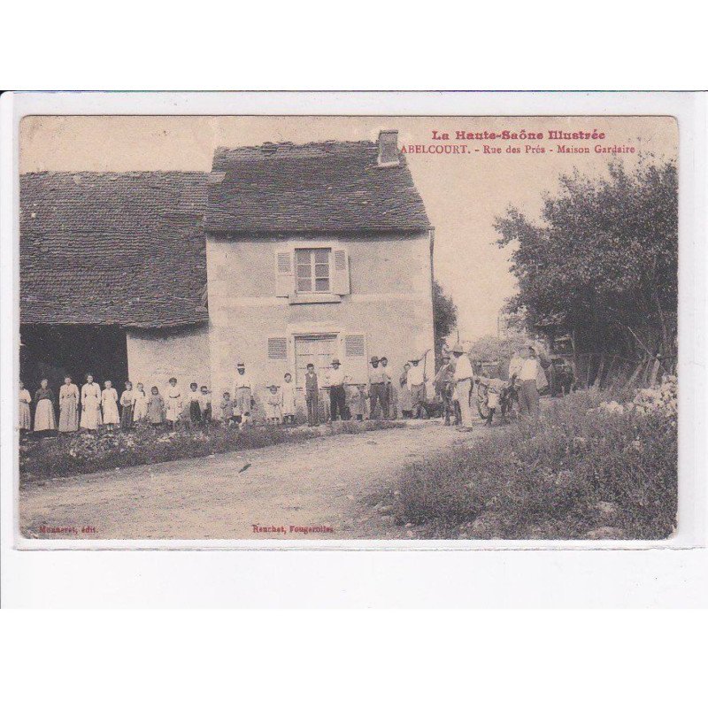 ABELCOURT: rue des prés, maison gardaire - très bon état