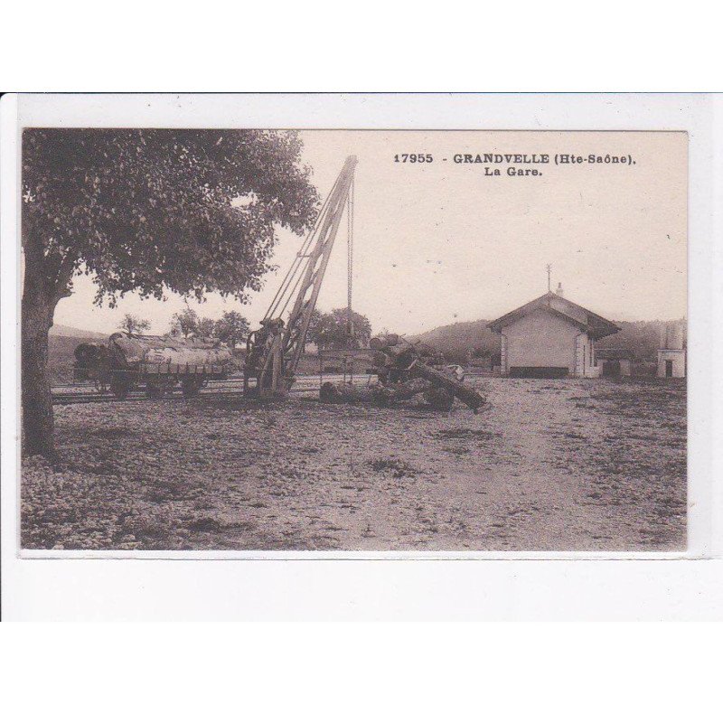 GRANDVELLE: la gare - très bon état