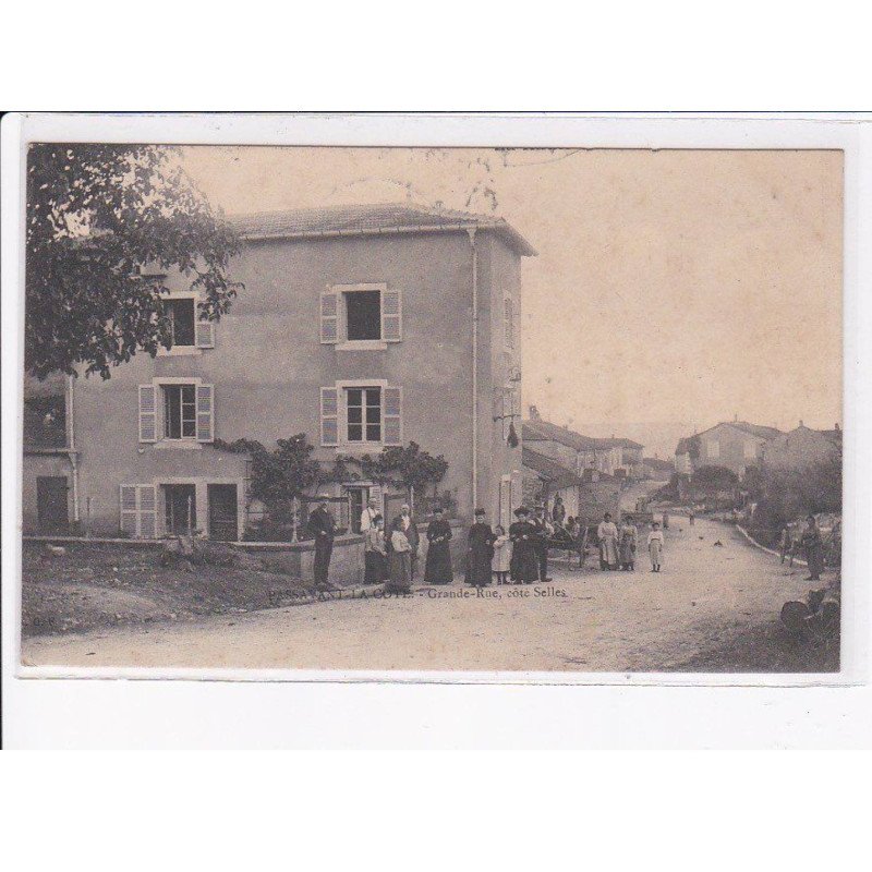 PASSAVANT-la-COTE: côté selles, scène de village - très bon état