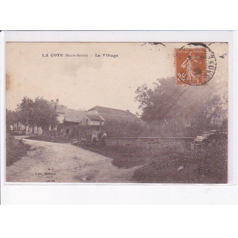 LA COTE: le village - état