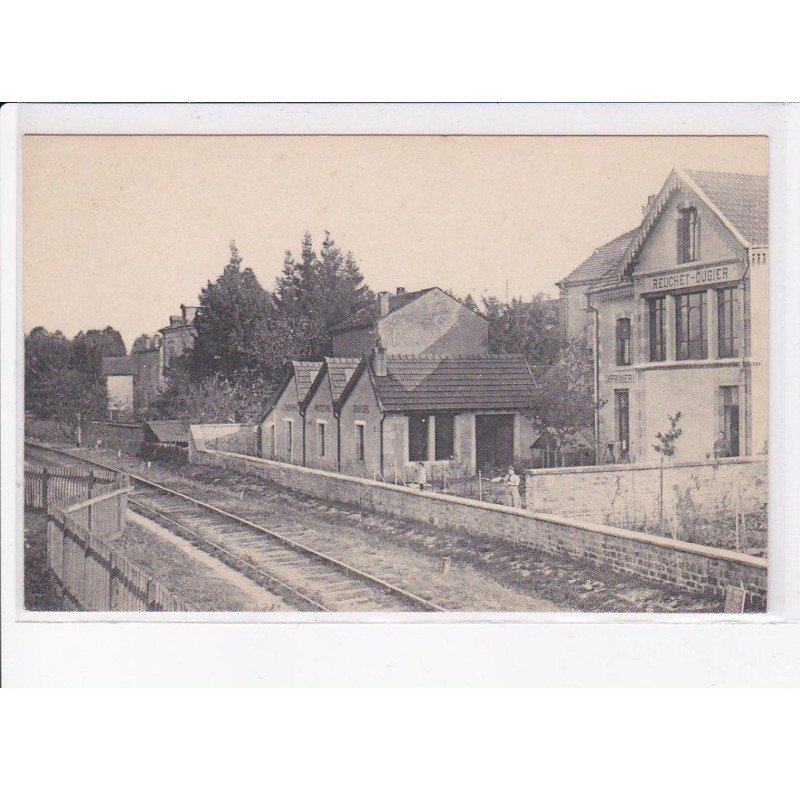 FOUGEROLLES:chemin de fer, reuchet-ougier, gare(?) - très bon état