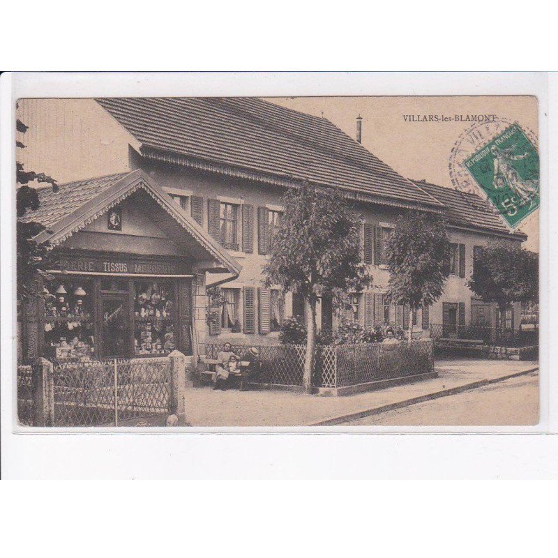 VILLARS-les-BLAMONT: petit commerce - très bon état