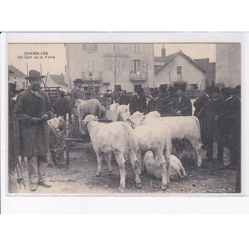 CHAROLLES: un coin de la foire - très bon état