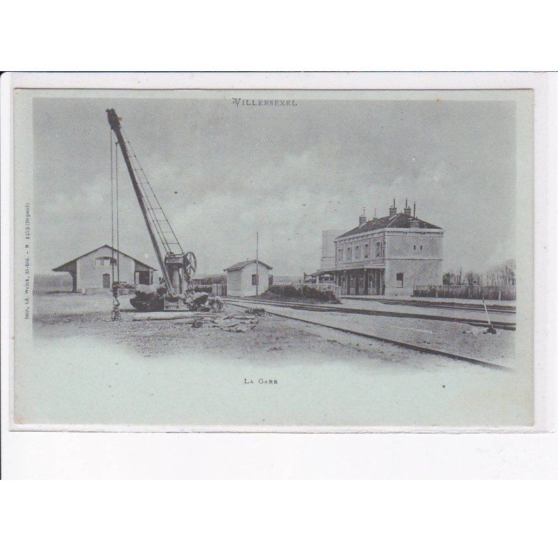 VILLERSEXEL: la gare - très bon état