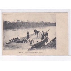 ARTAIX: l'embarquement des poules du port - très bon état