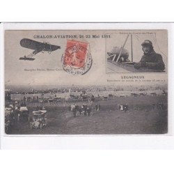 CHALON-sur-SAONE: chalon-aviation 1911, Legagneux - très bon état