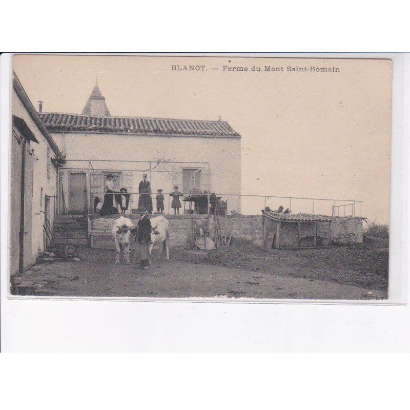BLANOT: ferme du mont saint-romain - très bon état
