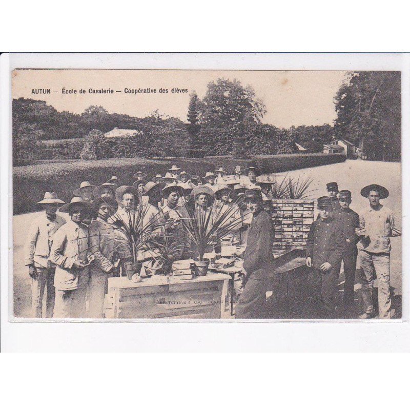 AUTUN: école de cavalerie, coopérative des élèves - très bon état