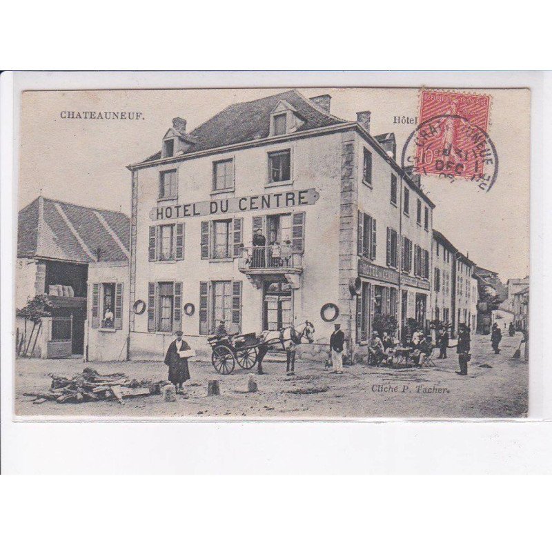 CHATEAUNEUF: hôtel du centre - très bon état