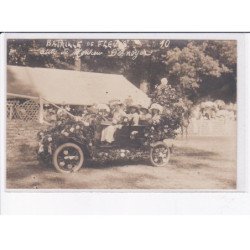 CHALON-sur-SAONE: bataille de fleurs, voiture fleuri - très bon état