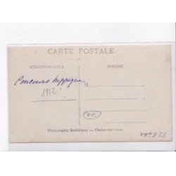 CHALON-sur-SAONE: concours hippique 1912 - état