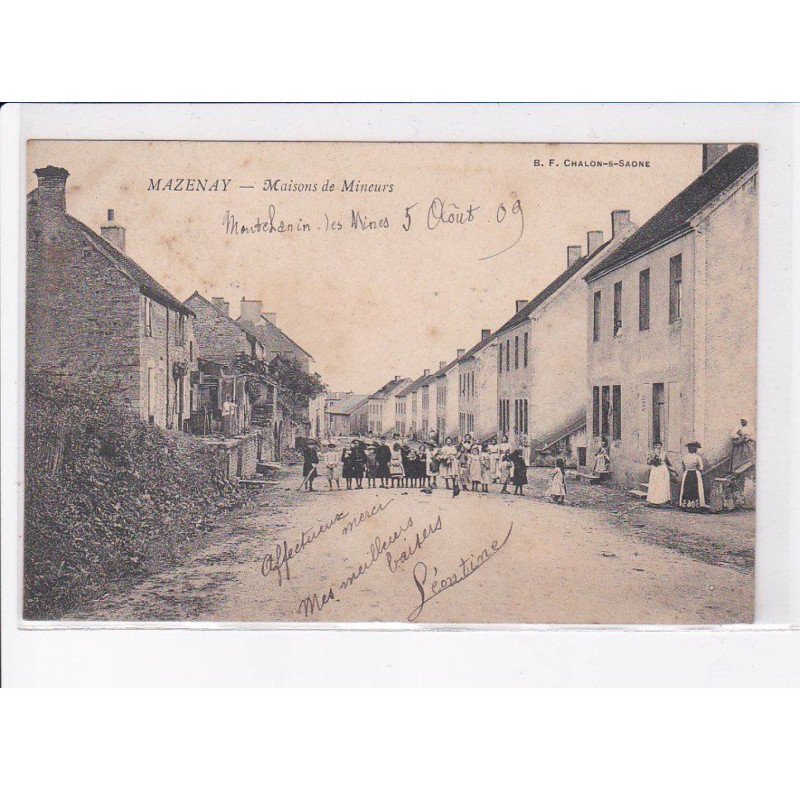 MAZENAY: maisons de mineurs - très bon état