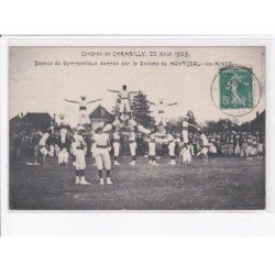 CHAMBILLY: séance de gymnastique donnée par la société de montceau-les-mines - très bon état