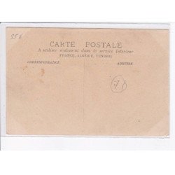 MACON: les vendanges, attelage - très bon état