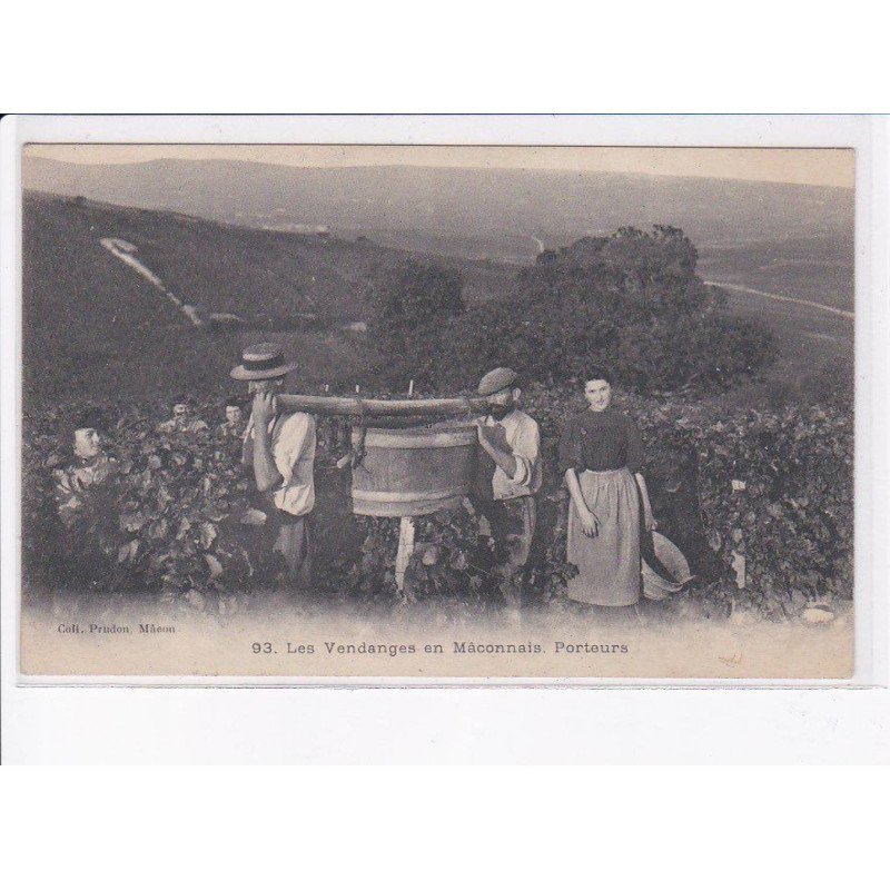 MACON: les vendanges - très bon état