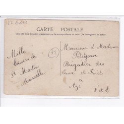 SAINT-MARTIN-BELLE-ROCHE: les carrières, chantiers d'extraction - état