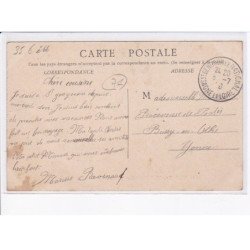 SAINT-GENOUX-le-NATIONAL: jardin de la buvette de la gare - état