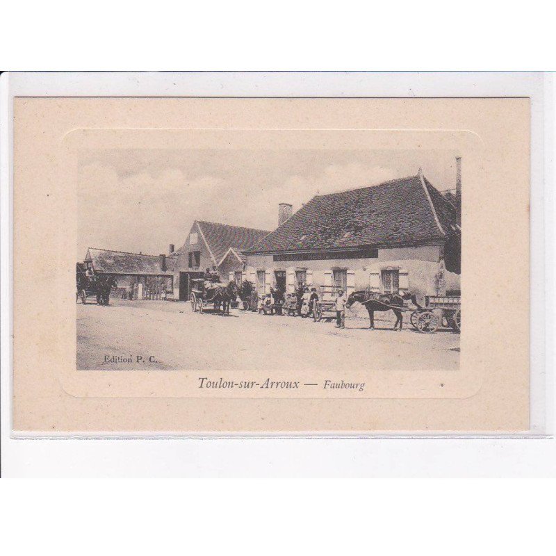 TOULON-sur-ARROUX: faubourg - très bon état