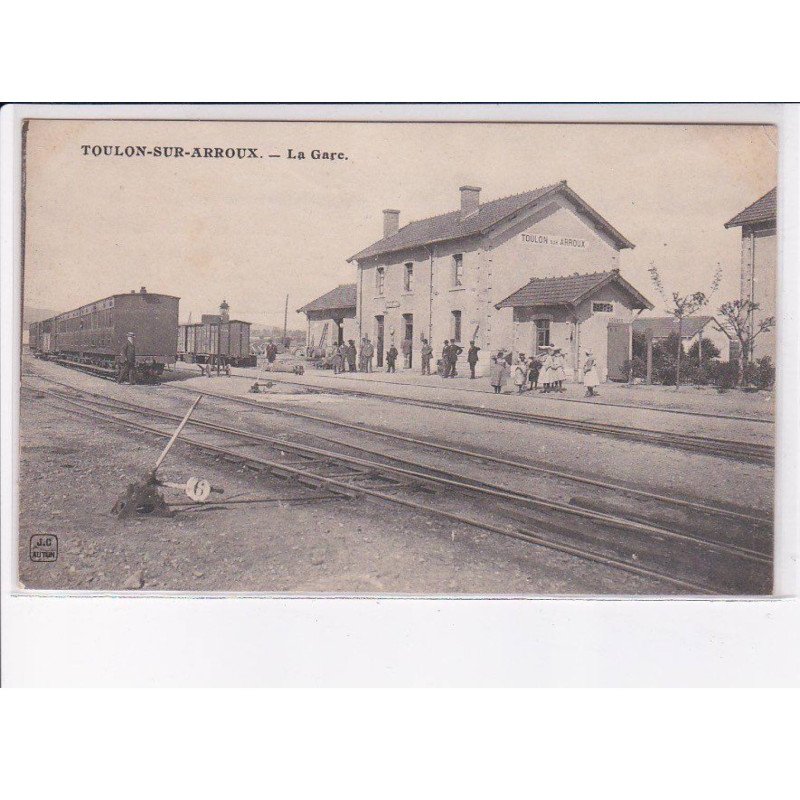 PIERRE-en-BRESSE: la gare - très bon état