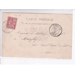 SAINT-CHRISTOPHE-en-BRIONNAIS: le champ de foire - très bon état