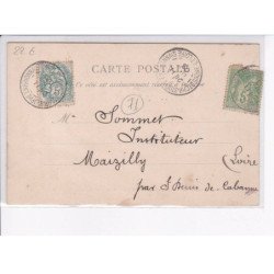 SAINT-CHRISTOPHE-en-BRIONNAIS: le champ de foire - très bon état