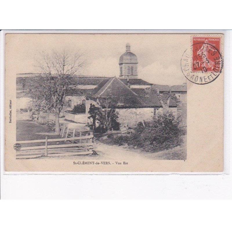 SAINT-CLEMENT-de-VERS: vue est - très bon état