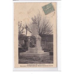 BLONDEFONTAINE : monument commémoratif aux morts de la grande guerre - tres bon etat