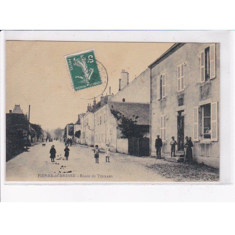 PIERRE-en-BRESSE: route de terrans - très bon état