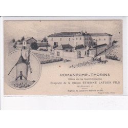 ROMANECHE-THORINS: clos de la sambinerie, propriété de la maison étienne latour fils - très bon état