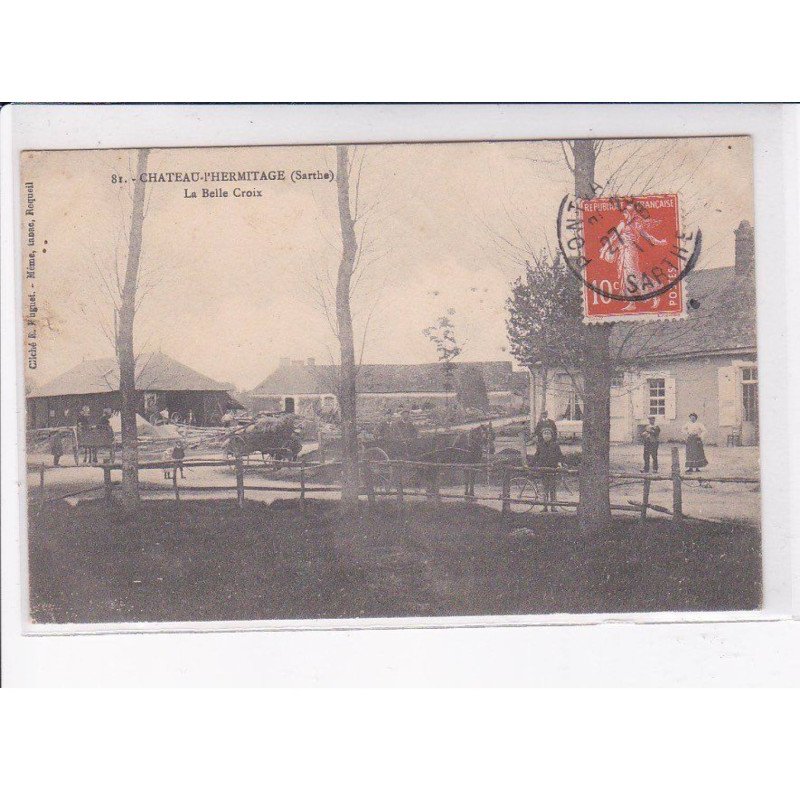 CHATEAU-L'HERMITAGE: la belle croix - état