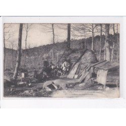 SILLE-le-GUILLAUME: forêt, hutte de charbonniers - état