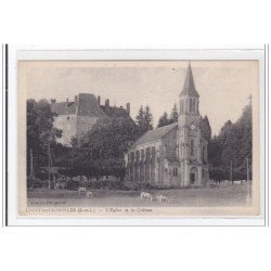 LUGNY-les-CHAROLLES : l'eglise et le chateau - tres bon etat