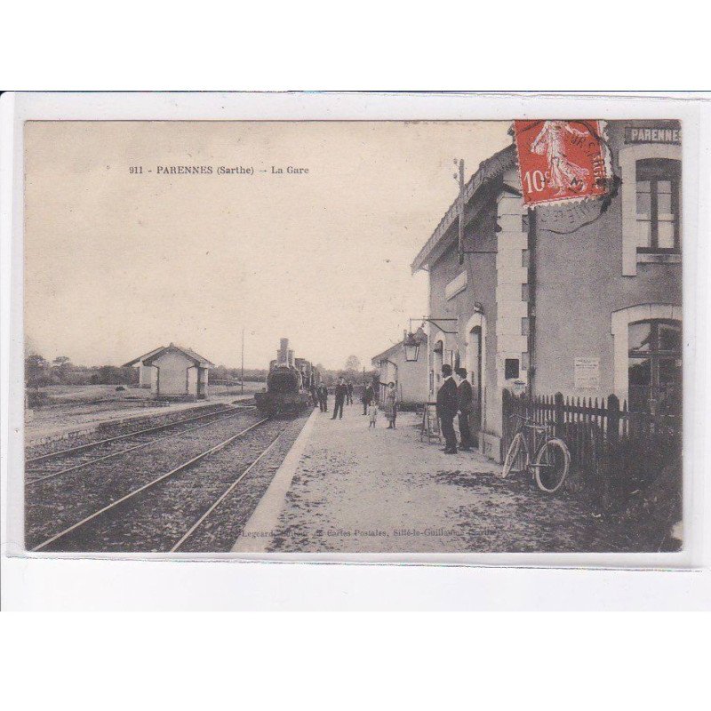 PARENNES: la gare - état