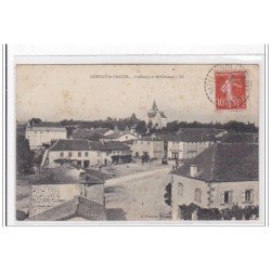 CHENAY-le-CHATEL : le bourg et le chateau - etat