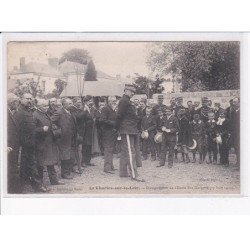 LA CHARTRE-sur-le-LOIR: inauguration de l'école des garçons 1909 - très bon état