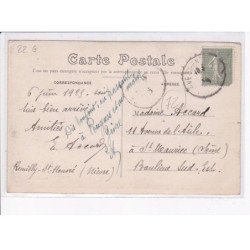 LA CHARTRE-sur-le-LOIR: inauguration de l'école des garçons 1909 - très bon état