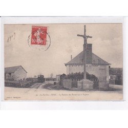 SPAY: la station des tramways à vapeur, tramway - très bon état