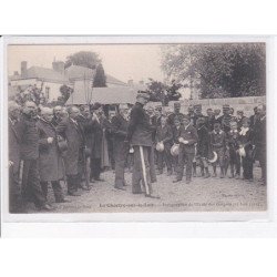 LA CHARTRE-sur-le-LOIR: inauguration de l'école des garçons 1909 - très bon état