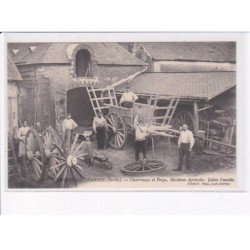CHEMIRE-en-CHARNIE: charronage et forge, machines agricoles - très bon état