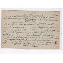 CHAMPAGNE: grande filature leduc-ladeveze, sortie d'une partie des ouvriers - très bon état