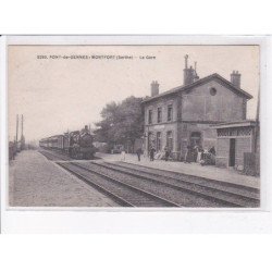 PONT-de-GENNES-MONTFORT: la gare - très bon état