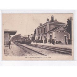 PONT-de-BRAYE: la gare - très bon état