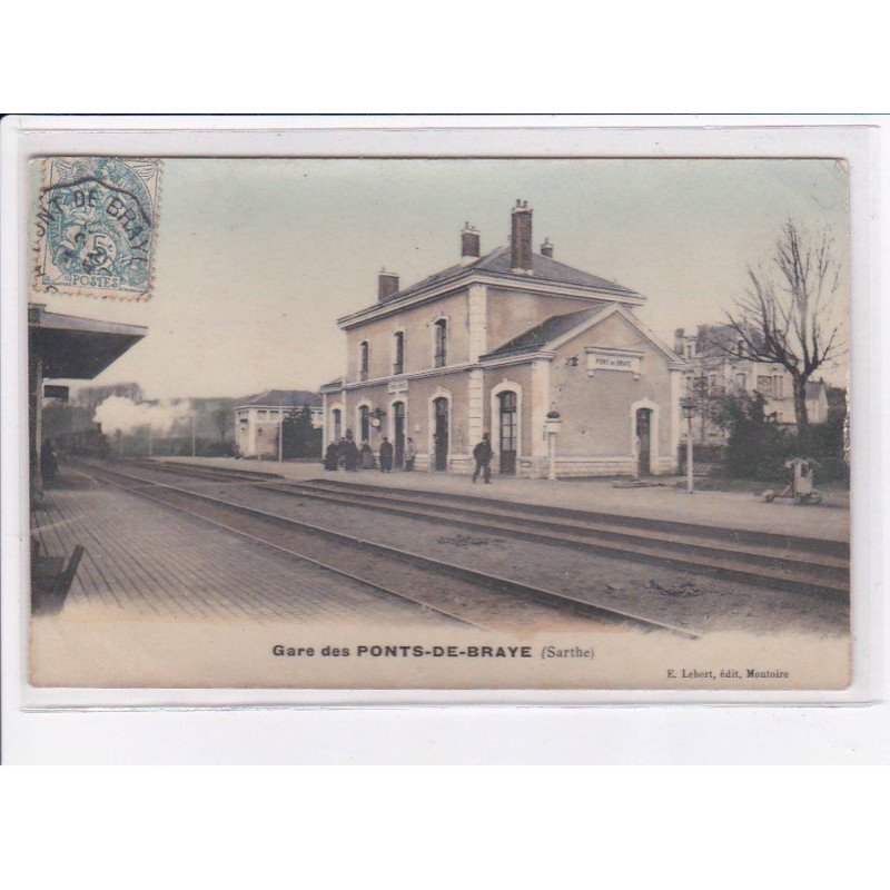 PONTS-de-BRAYE: gare - très bon état