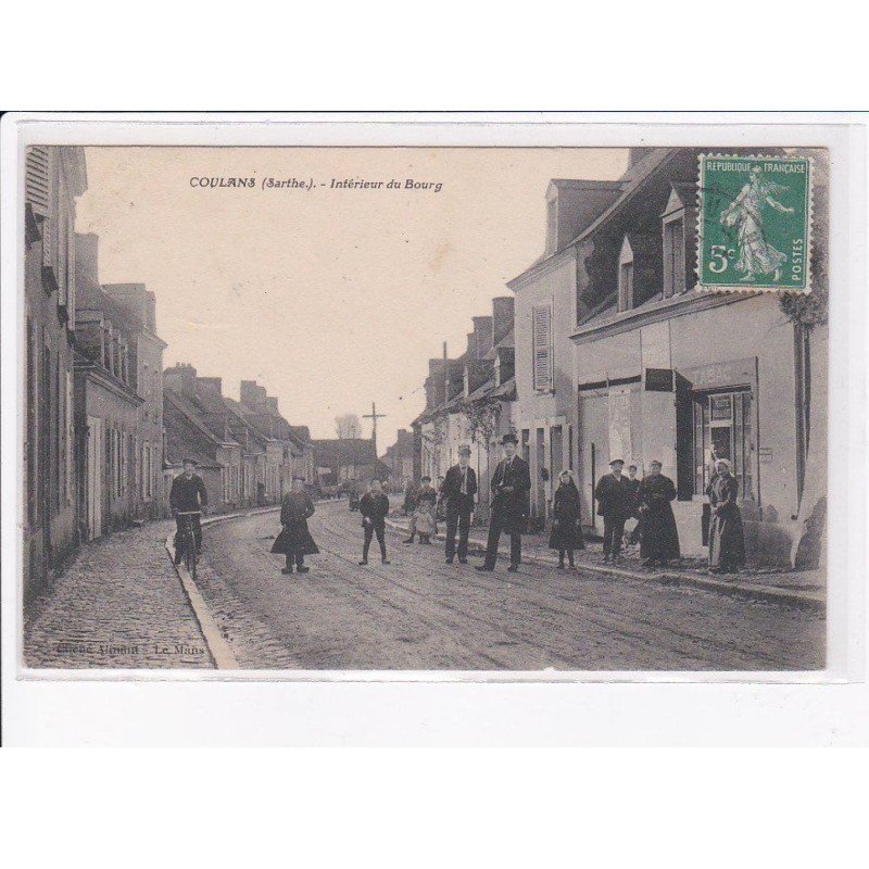 COULANS: intérieur du bourg - très bon état