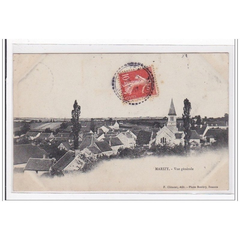 MARIZY : vue generale - tres bon etat MARIZY : vue generale - tres bon etat