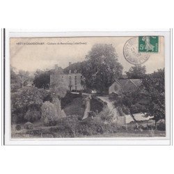NEUVY-GRANDCHAMP : chateau de beauchamp (cote ouest) - tres bon etat
